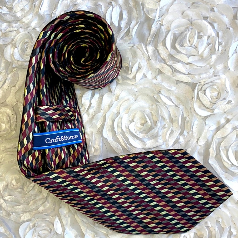 3/$30 New Croft & Barrow mens tie